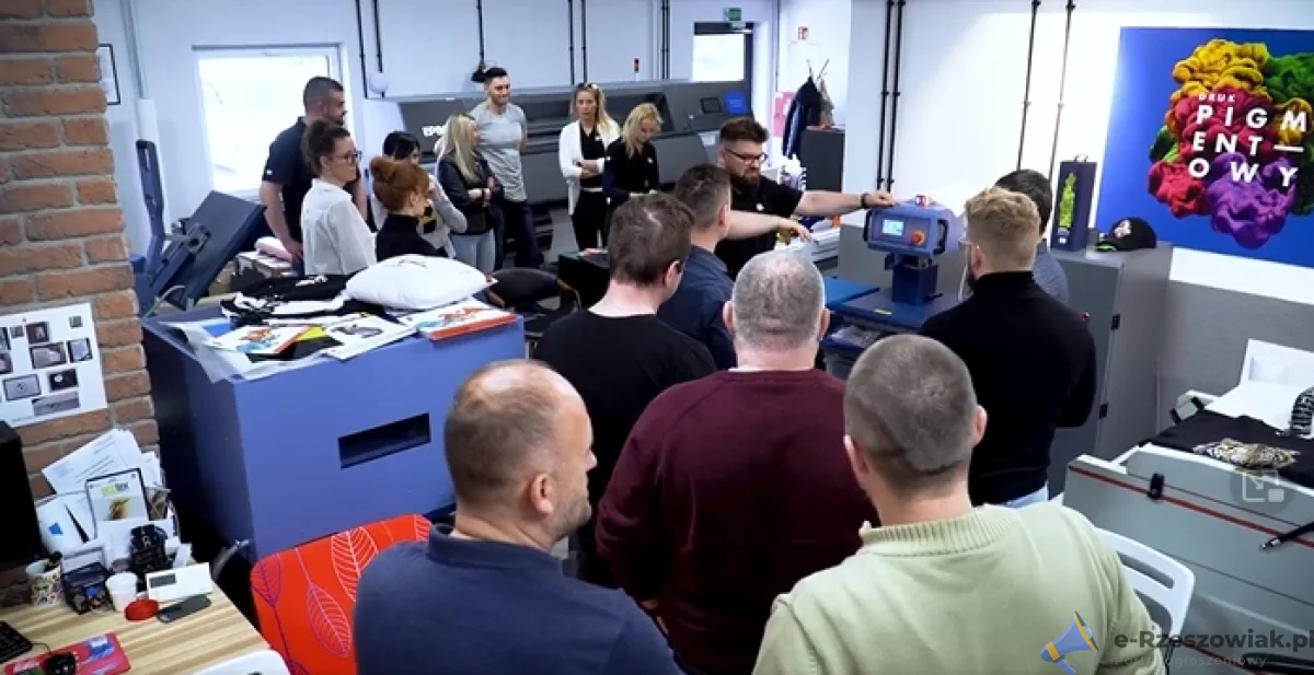 Warsztaty zdobienia odzieży, gadżetów - najnowsze technologie, sublimacja, termotransfer, dtt, dtg