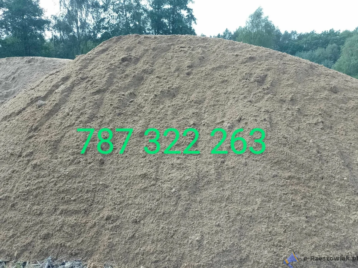 Rzeszów piasek płukany żwir kruszywa tel 787322263