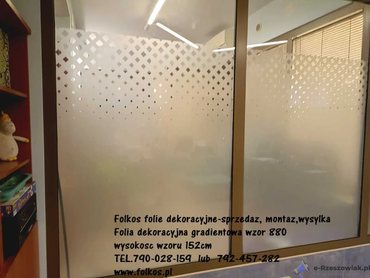 Folie okienne Warszawa -Folkos folie okienne, Folie przeciwsłoneczne, folie matowe, folie dekoracyjne, folie bezpieczne, folie lustro weneckie Oklejam