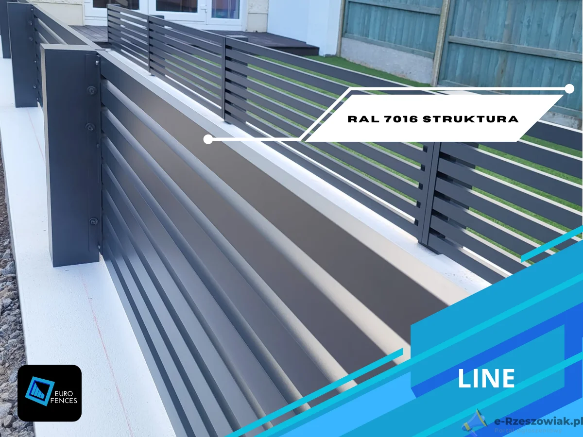 Ogrodzenia aluminiowe - Model Line - Euro Fences Polski producent