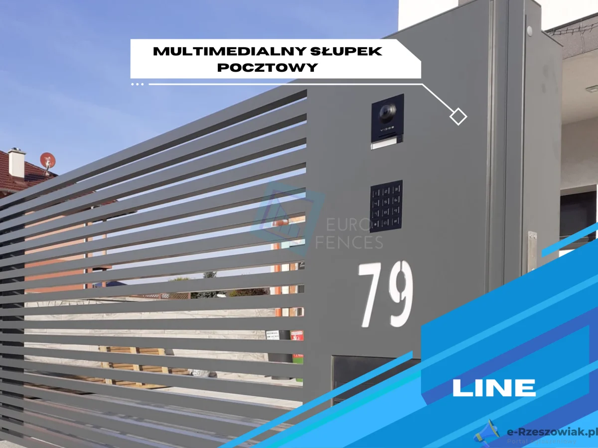 Ogrodzenia aluminiowe - Model Line - Euro Fences Polski producent