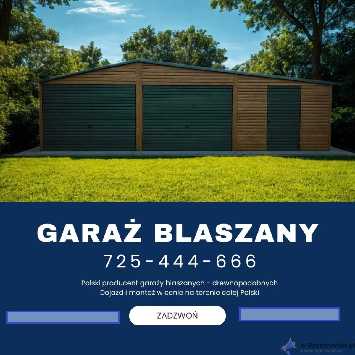 GARAŻE NA SPRZEDAŻ - TEREN: CAŁA POLSKA - garaz-nowoczesny.pl