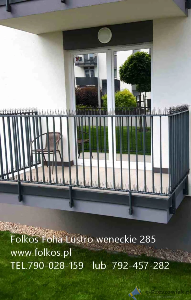 Lustro weneckie -folia wenecka na okna w mieszkaniu- folia wenecka Warszawa - Folie z usługą oklejania szyb Warszawa i okolice