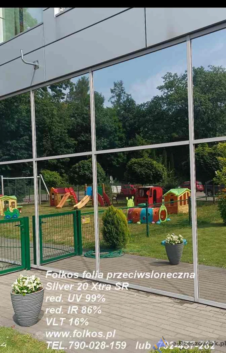 Silver 20 Xtra SR - folia przeciwsłoneczna zewnetrzna z efektem lustra weneckiego - redukcja IR 86%, VLT 16%, reukcja UV 99%- przyciemnianie szyb