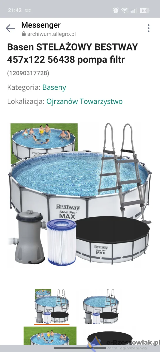 Nowy duży basen