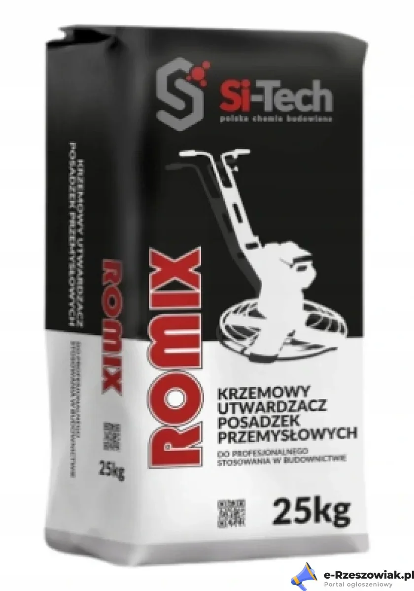 Posypka utwardzająca ROMIX SZARA 25kg