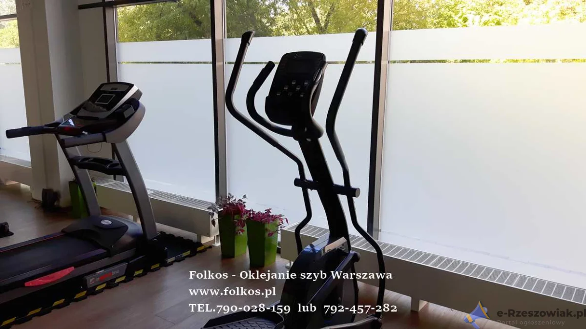 Usługa oklejania szyb Warszawa -Folie do domu, biura, szkół, sklepów, szpitali, aptek, magazynów...Folkos folie Warszawa -Oklejamy