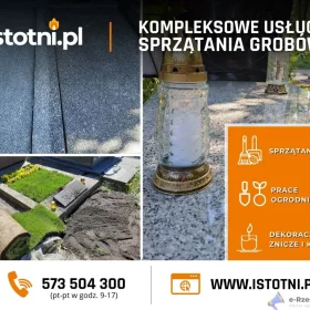  Sprzątanie grobów Rzeszów, całoroczna opieka nad grobami - istotni.pl