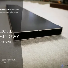  Profile aluminiowe, kątowniki -Tniemy na wymiar ! Euro-Fences