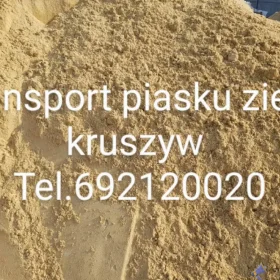 Sprzedaż transport ziemia ogrodowa czarna Rzeszów Krasne Tyczyn Biała Budziwój