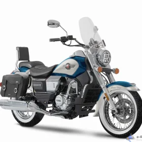 Motocykl UM RENEGADE CLASSIC DELUXE 125 niebiesko-biały [2023] Dostawa Leasing Raty 0% Rzeszów