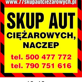 Skup Ciezarowek i Naczep  tel 500477772 