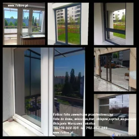 FOLKOS Folia Tytan 20 Xtra SR Hanita - folie zewnętrzne przeciwsłoneczne na okna Warszawa -Oklejamy okna, drzwi, witryny, świetliki dachowe 