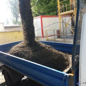 Rzeszów beton towarowy podsybki pid kostkę brukową transport Rzeszów z Betoniarnia