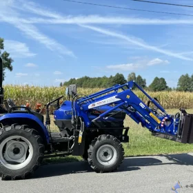 ŁADOWACZ CZOŁOWY DO MINI CIĄGNIKA, TRAKTORKA OGRODNICZEGO: KUBOTA, MITSHIBUSHI, FARMTRAC, ISEKI I INNE	