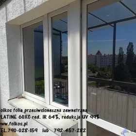 Folie przeciwsłoneczne zewnętrzne Siedlce - Folia odbijająca ciepło -folie z filtrem UV i IR - przyciemnianie szyb folią Siedlce i okolice 
