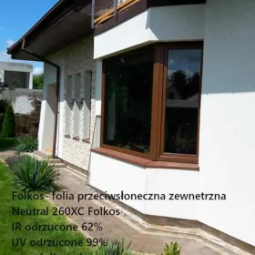 Folie zewnętrzne przeciwsłoneczne Warszawa -Folie z filtrem IR i UV -Chrome 270XC, Chrome 285XC, Silver 20 Xtra , Silver 35 Xtra, Tytan 275XC...