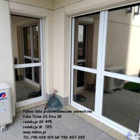 Folia Silver 20 Xtra SR, folia Silver 35 Xtra SR, folia Silver 50 Xtra SR, folia Tytan 20 Xtra SR- Folie przeciwsłoneczne zewnetrzne Warszawa -Oklejam
