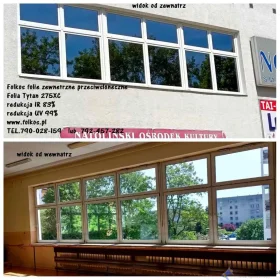 Folie przeciwsłoneczne zewnetrzne Solar Screen  Piaseczno i okolice -Folie z usługą montażu -Folkos folie okienne Warszawa 