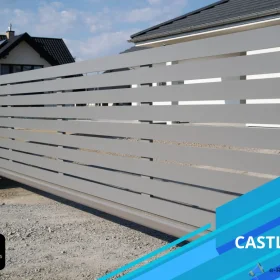Laserowo wypalane ogrodzenia aluminiowe - model Fire - Euro Fences