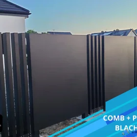 Ogrodzenie aluminiowe Euro Fences - model Comb Standard
