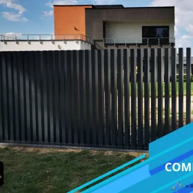 Ogrodzenie aluminiowe Euro Fences - model Comb Standard