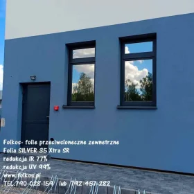 Folia Silver 35 Xtra SR , Folia 20 Xtra SR , Tytan 20 Xtra SR - Folkos folie przeciwsłoneczne Warszawa - HANITA COATINGS -Folie przeciwsłoneczne zewn.