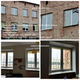 Przeciwsłoneczne zewnętrzne folie okienne - Folia Silver 35 Xtra SR, Folia SIlver 20 Xtra SR, Folia Platine 80XC,Chrome 285XC-Przyciemnianie szyb 