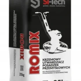 Posypka utwardzająca ROMIX SZARA 25kg