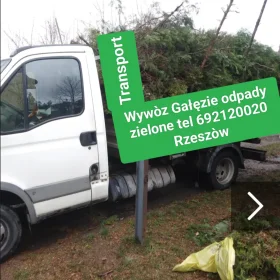 Wywóz gałeżi tuje odpady zielone iglaki utylizacja Rzeszòw tel 692120020