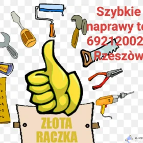 Złota rączka naprawy montaże meble szafy Rzeszów Zaczernie Rudna Wielka Rudna Mała tel 692120020Podkarpacie naprawy pomoc domowa