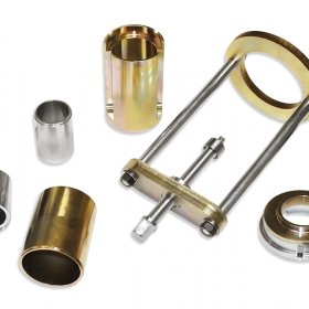 Ściągacz tulei metalowo gumowych wahacza tylnego wzdłużnego Ford Mondeo MK 4, Focus, Volvo - 4x4 (cukierek)
